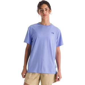 The North Face Short Sleeve Tri-Blend Tee(Periwinkle Glow White Heather)