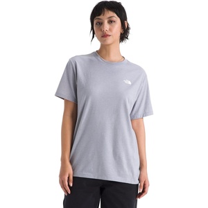 The North Face Short Sleeve Tri-Blend Tee(Tnf Light Grey Heather)