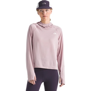 The North Face Women’s Adventure Sun Hoodie (Standard & Plus Size) – Light & Breathable Jacket with UPF 40+ Sun Protection, Metal Pink, Medium