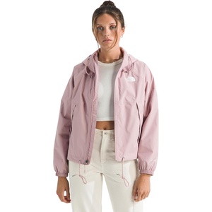 The North Face Womens Antora Rain Hoodie (Standard & Plus Size)(Metal Pink)