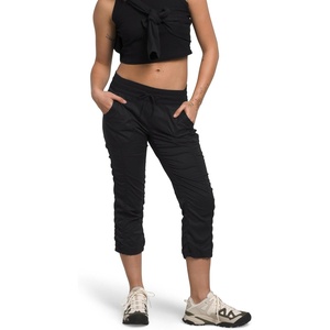 The North Face Womens Aphrodite 2.0 Capri – Moisture Wicking, Water Repellent Finish, UPF 40+ Protection(Tnf Black-npf)