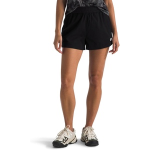 The North Face Women’s Class V Pathfinder Pull-on 3″ Short – Moisture Wicking, Elastic Waistband(Tnf Black)