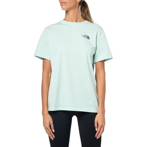 The North Face Women’s Exploring Since ’66 Relaxed Short Sleeve Tee – Casual Graphic T-Shirt, Regular Fit, Cotton Fabric(Opal Frost)