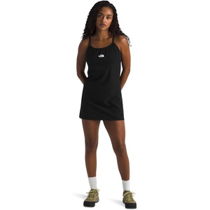 The North Face Women’s Flex Woven 2-in-1 Dress – Racerback Athletic Dress with Interior Bodysuit, Moisture Wicking Fabric(Tnf Black)