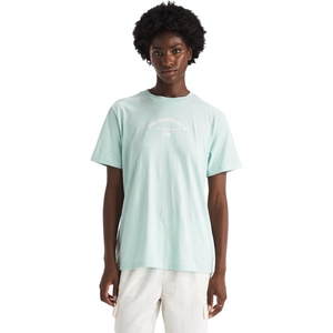The North Face Women’s Home Relaxed Short Sleeve Tee – Casual Graphic T-Shirt, Regular Fit, Soft Cotton Fabric(Opal Frost)