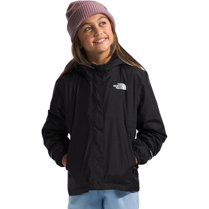 The North Face girls Warm Antora Waterproof Rain Jacket(Tnf Black)