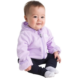The North Face unisex-baby Glacier Full Zip Hoodie(Lite Lilac)