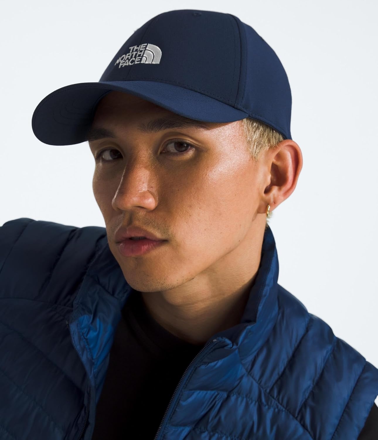image:imageTHE NORTH FACE 66 Flashdry Hat Adjustable Moisturewicking Baseball Cap for Men amp Women Classic Fit for Everyday WearSummit NavyTnf White