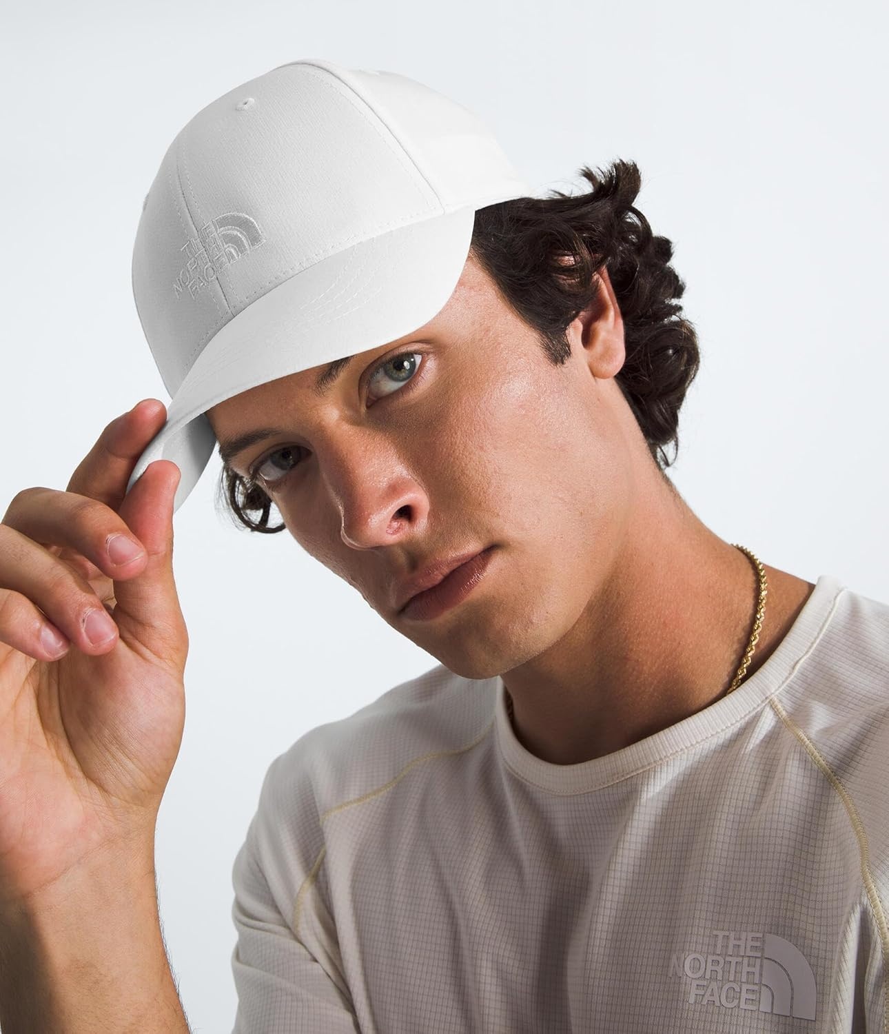 image:imageTHE NORTH FACE 66 Flashdry Hat Adjustable Moisturewicking Baseball Cap for Men amp Women Classic Fit for Everyday WearTnf WhiteTnf White