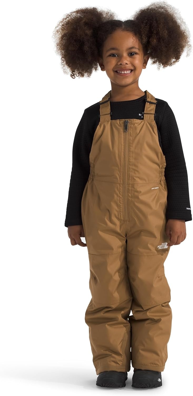 image:imageTHE NORTH FACE Baby Freedom Insulated Bib Waterproof Overalls for Boys amp Girls Suspenders Reinforced Kick PatchesUtility Brown