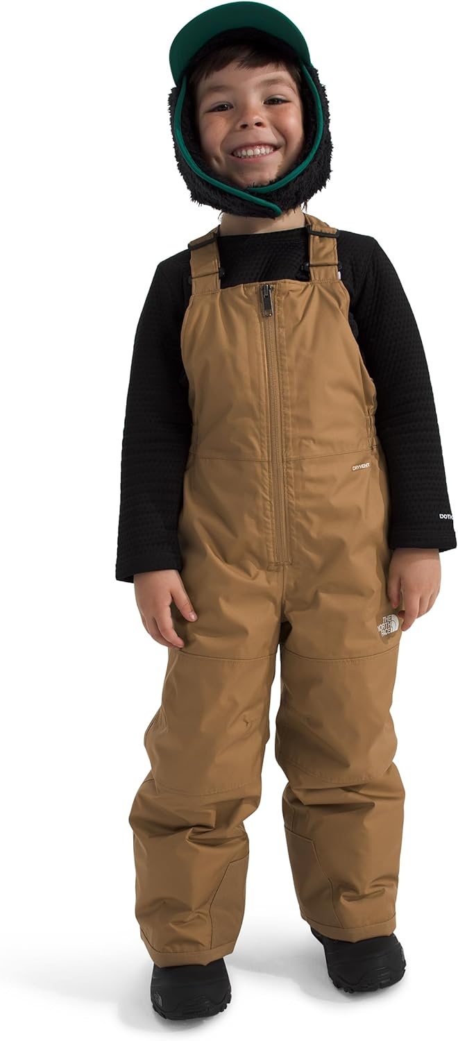 image:imageTHE NORTH FACE Baby Freedom Insulated Bib Waterproof Overalls for Boys amp Girls Suspenders Reinforced Kick PatchesUtility Brown