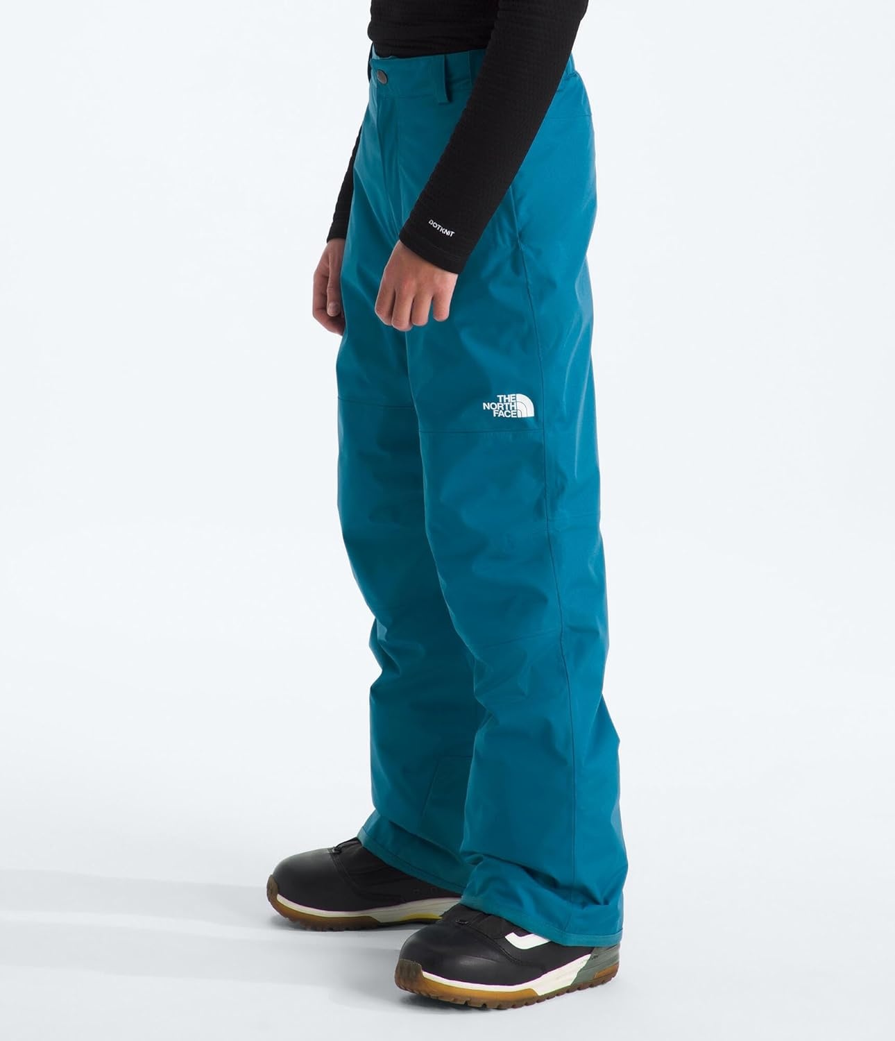 image:imageTHE NORTH FACE Boys Freedom Insulated Pant Waterproof for Ski amp Snowboard Gaiters Adjustable Waist Zip PocketsDusk Blue