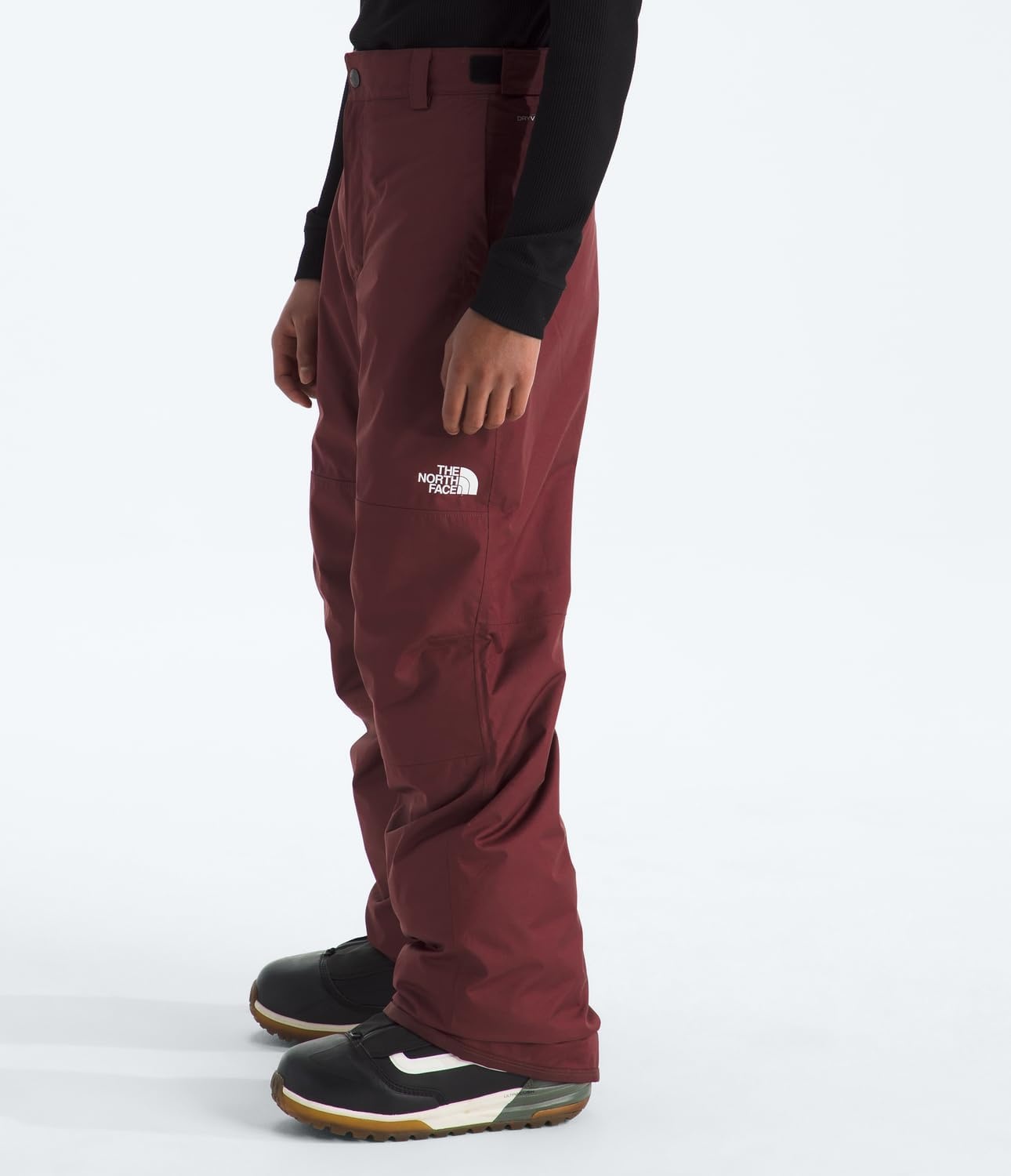 image:imageTHE NORTH FACE Boys Freedom Insulated Pant Waterproof for Ski amp Snowboard Gaiters Adjustable Waist Zip PocketsSumac