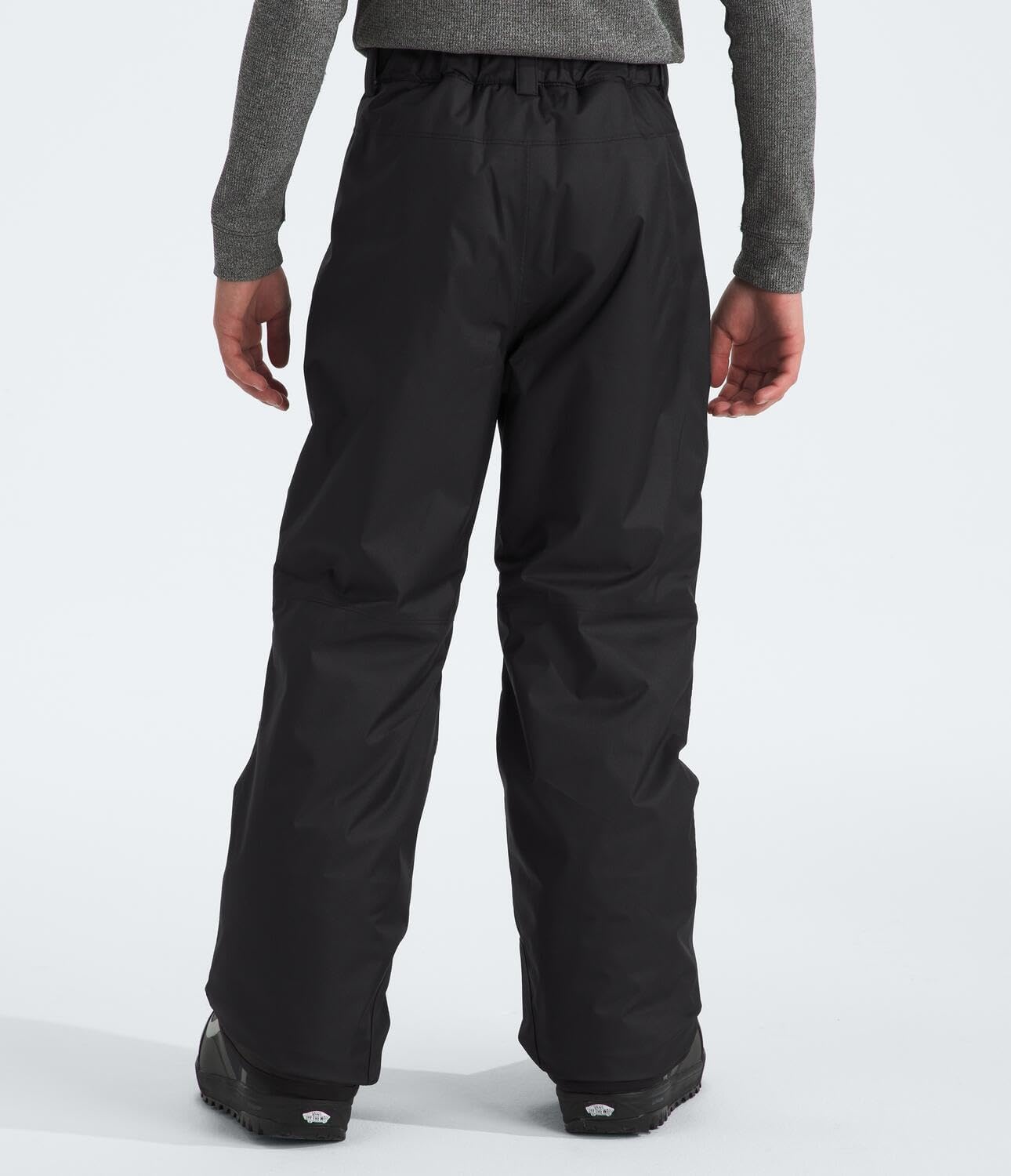 image:imageTHE NORTH FACE Boys Freedom Insulated Pant Waterproof for Ski amp Snowboard Gaiters Adjustable Waist Zip PocketsTnf Black