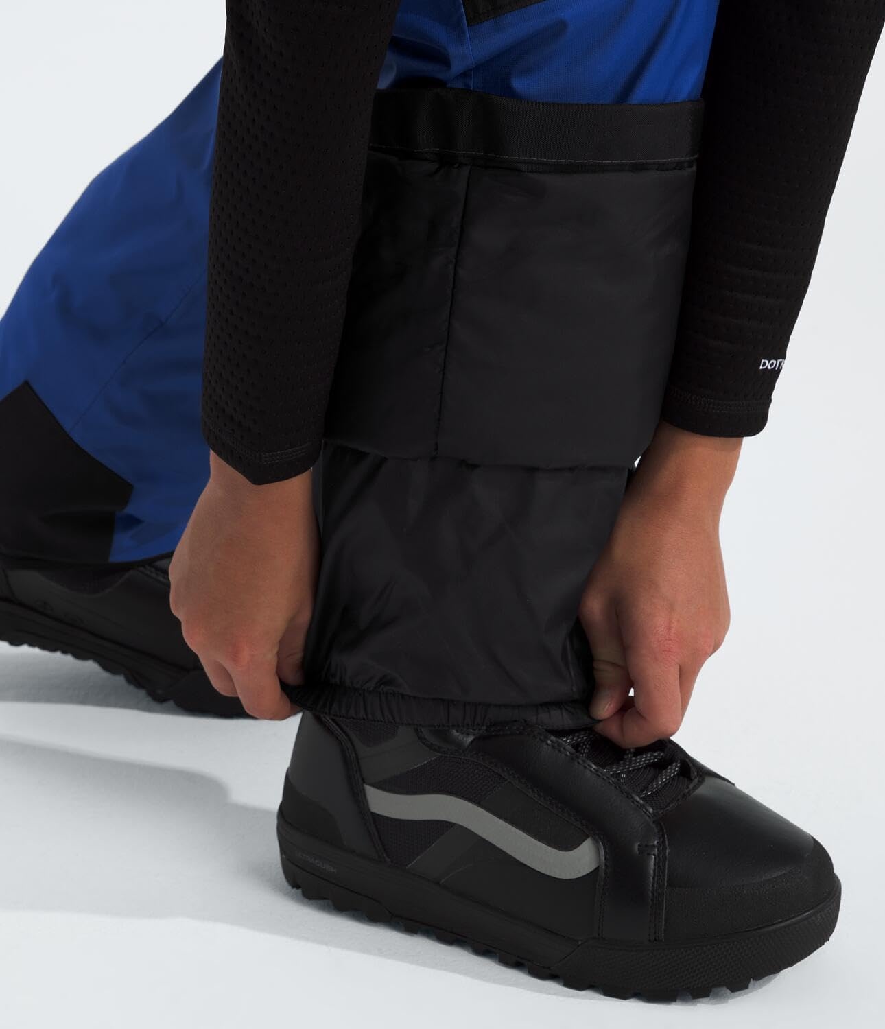 image:imageTHE NORTH FACE Boys Freedom Insulated Pant Waterproof for Ski amp Snowboard Gaiters Adjustable Waist Zip PocketsTnf Blue