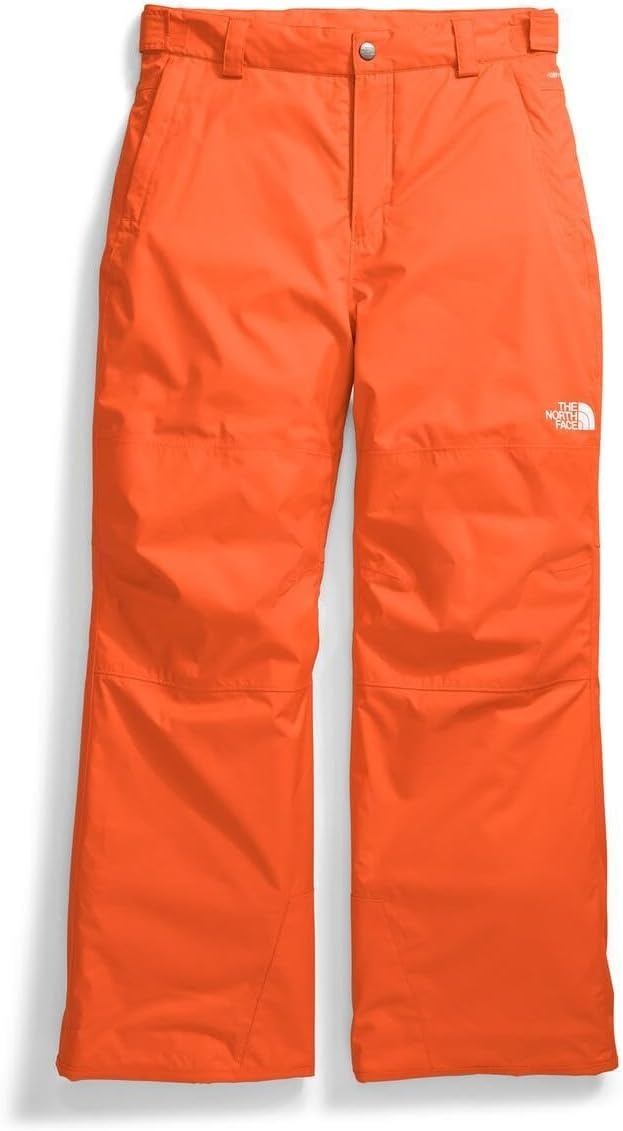 image:imageTHE NORTH FACE Boys Freedom Insulated Pant Waterproof for Ski amp Snowboard Gaiters Adjustable Waist Zip PocketsTnf Orange