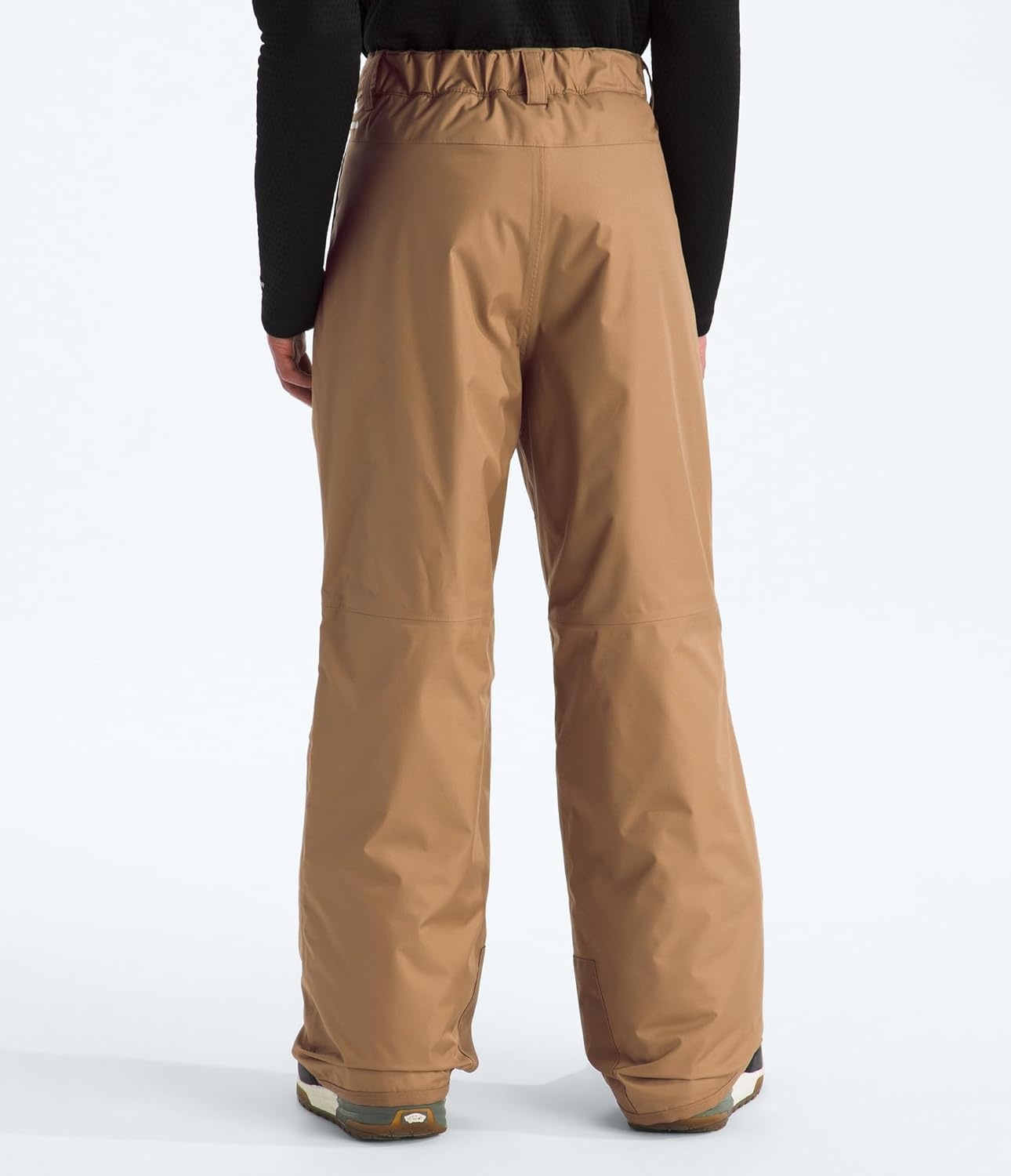 image:imageTHE NORTH FACE Boys Freedom Insulated Pant Waterproof for Ski amp Snowboard Gaiters Adjustable Waist Zip PocketsUtility Brown