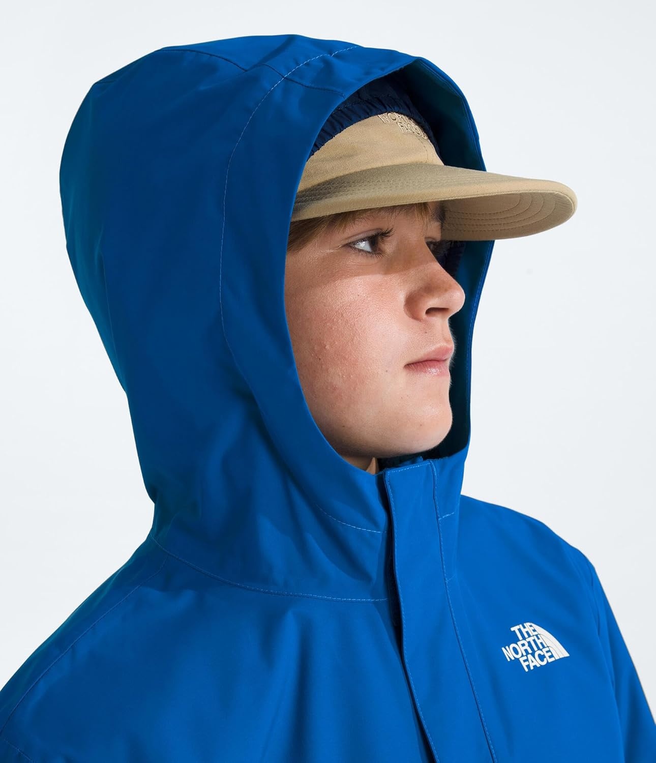 image:imageTHE NORTH FACE Boys Warm Antora Rain Jacket Waterproof Breathable Heatseeker Insulation 3piece Hood Zip PocketsHero Blue