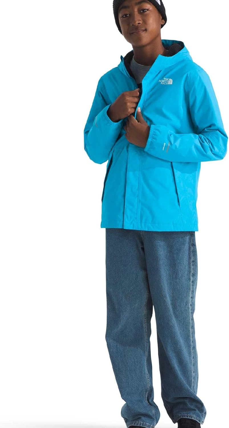 image:imageTHE NORTH FACE Boys Warm Antora Rain Jacket Waterproof Breathable Heatseeker Insulation 3piece Hood Zip PocketsMeridian Blue