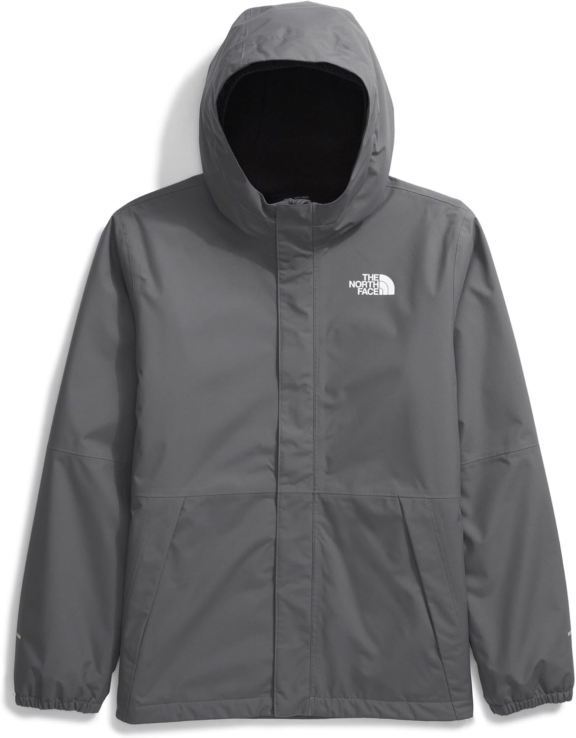 image:imageTHE NORTH FACE Boys Warm Antora Rain Jacket Waterproof Breathable Heatseeker Insulation 3piece Hood Zip PocketsSmoked Pearl