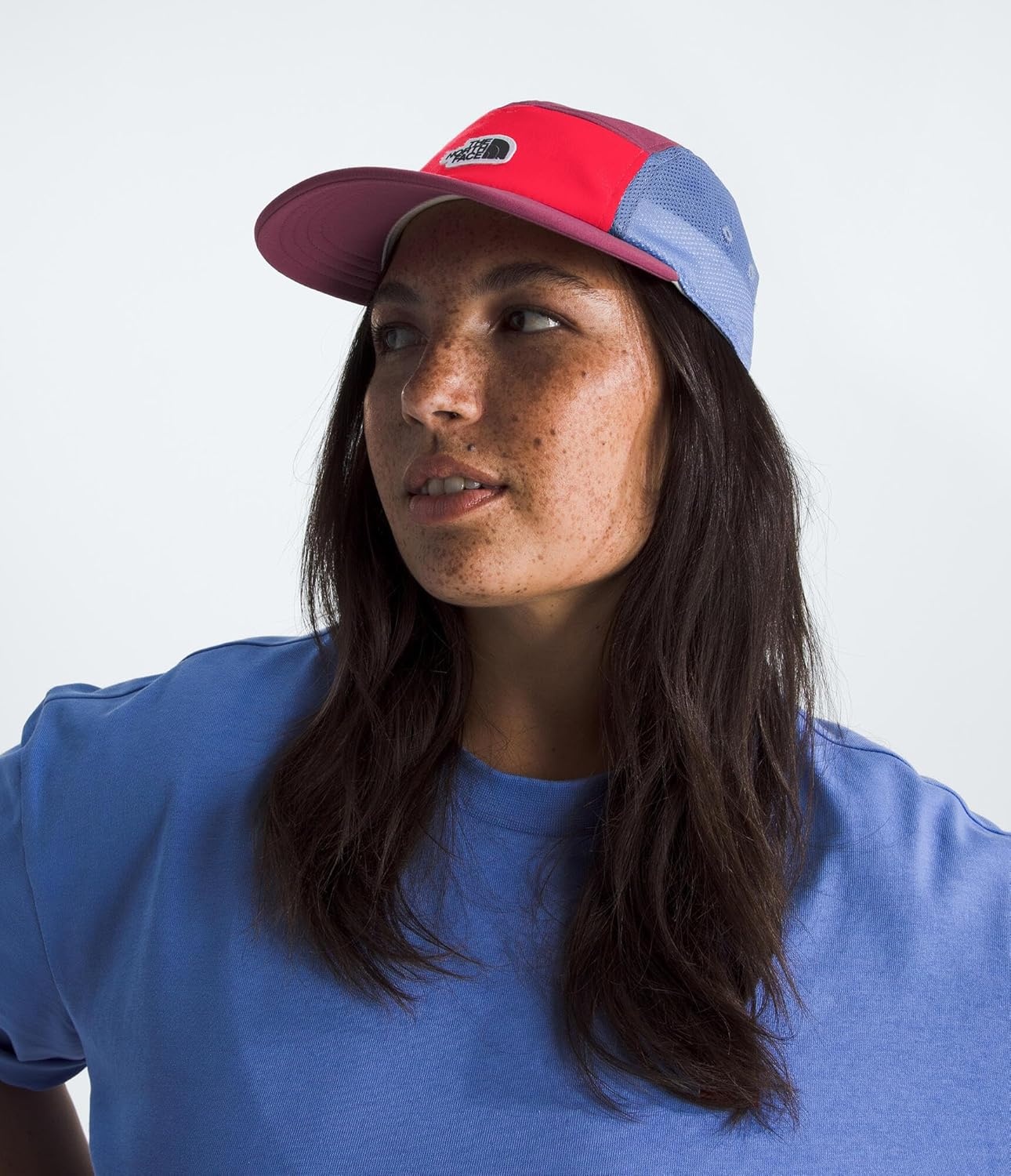 image:imageTHE NORTH FACE Class V Camp HatCyber BerryVirtual BlueHibiscus