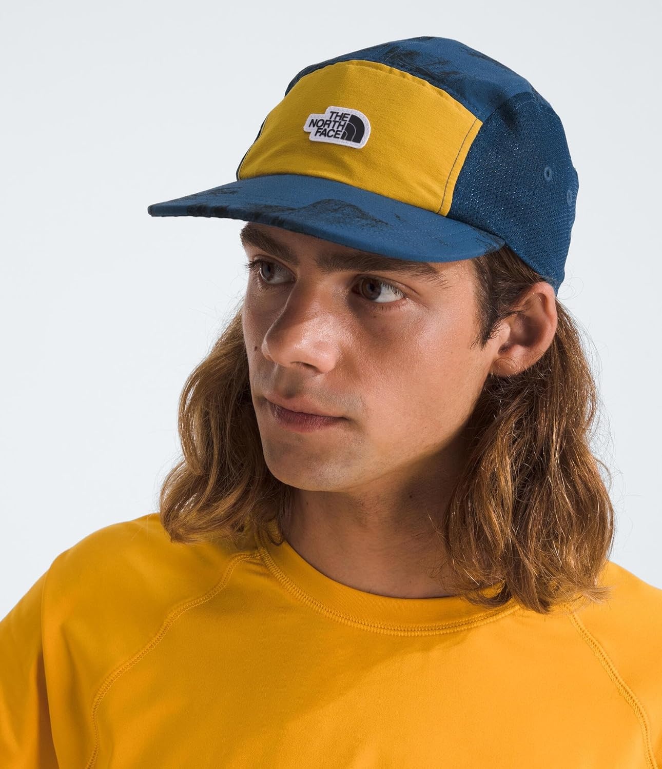 image:imageTHE NORTH FACE Class V Camp HatShady Blue Yosemite Toile PrintTurmeric