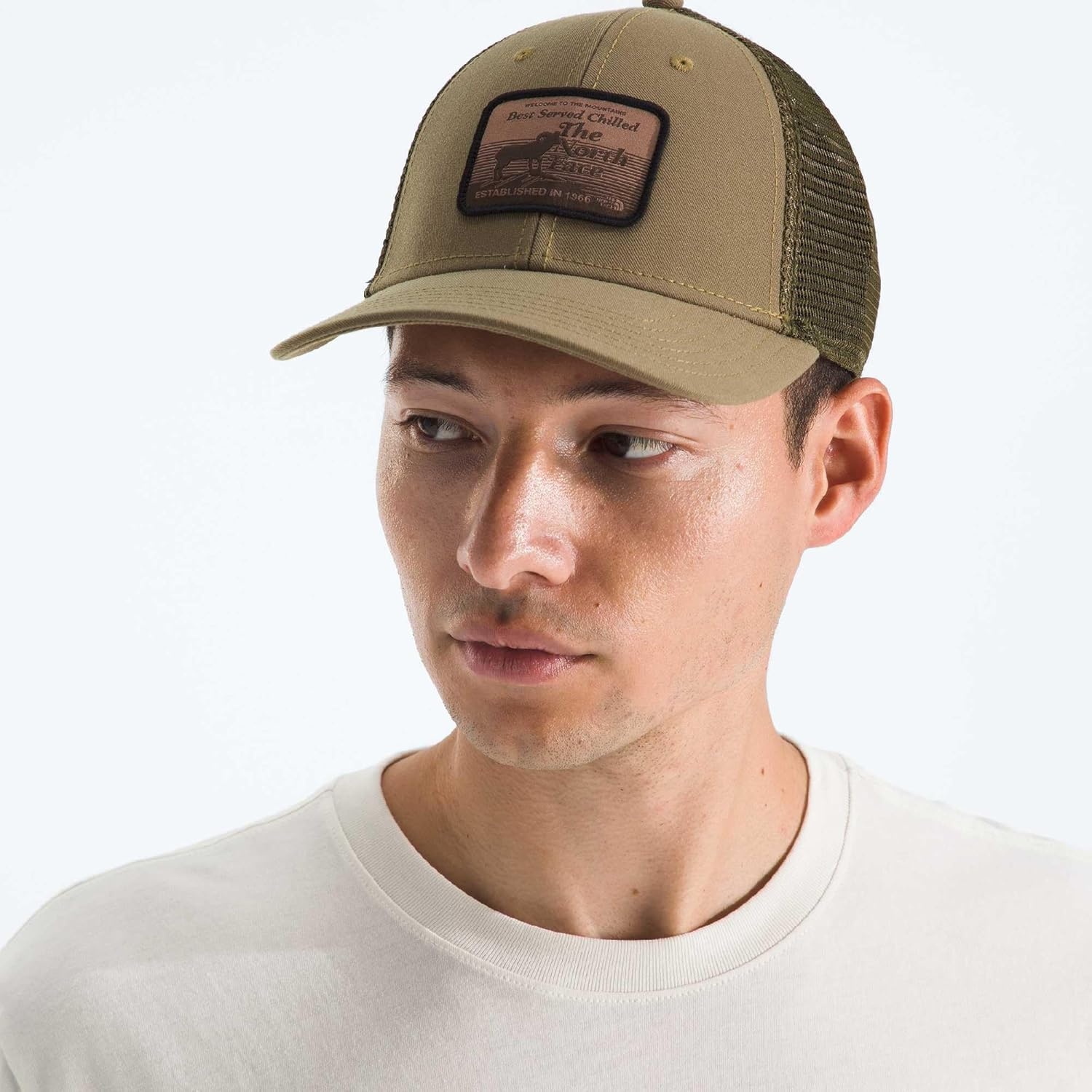 image:imageTHE NORTH FACE Graphic Mudder Trucker Snapback Baseball Cap for Men amp Women Casual Everyday Summer HatCedarBrew Patch