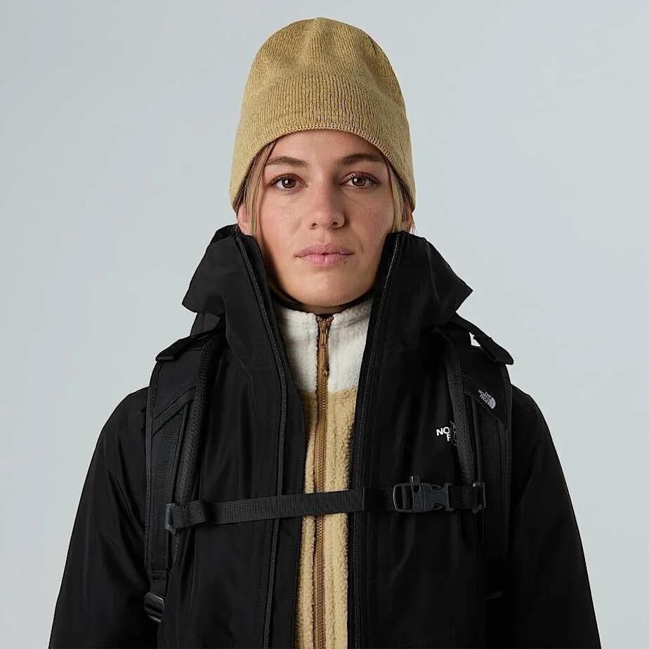 image:imageTHE NORTH FACE Jim Beanie Classic Fit Winter Hat for Men amp Women Warm Fleece Headband amp Embroidered LogoKhaki Stone Heather