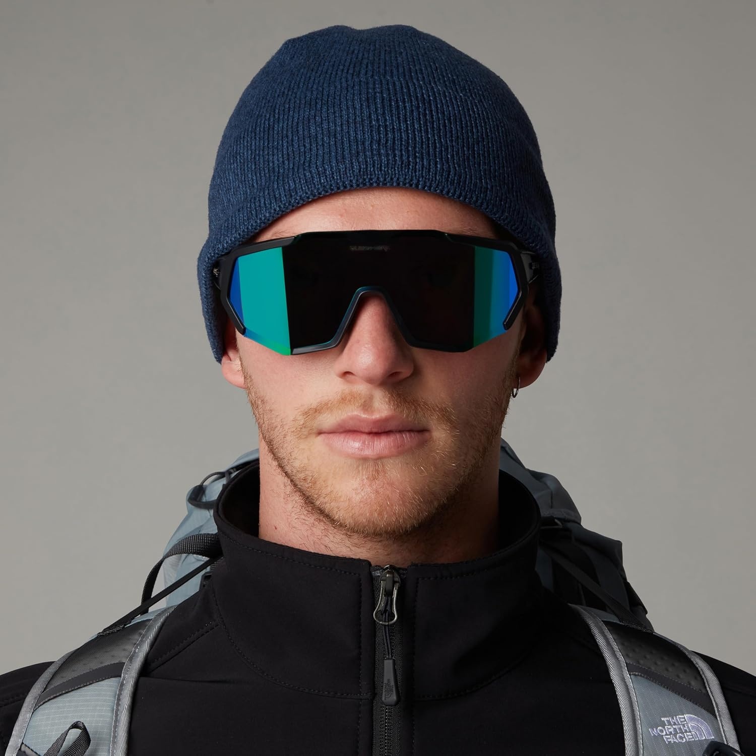 image:imageTHE NORTH FACE Jim Beanie Classic Fit Winter Hat for Men amp Women Warm Fleece Headband amp Embroidered LogoShady Blue Heather