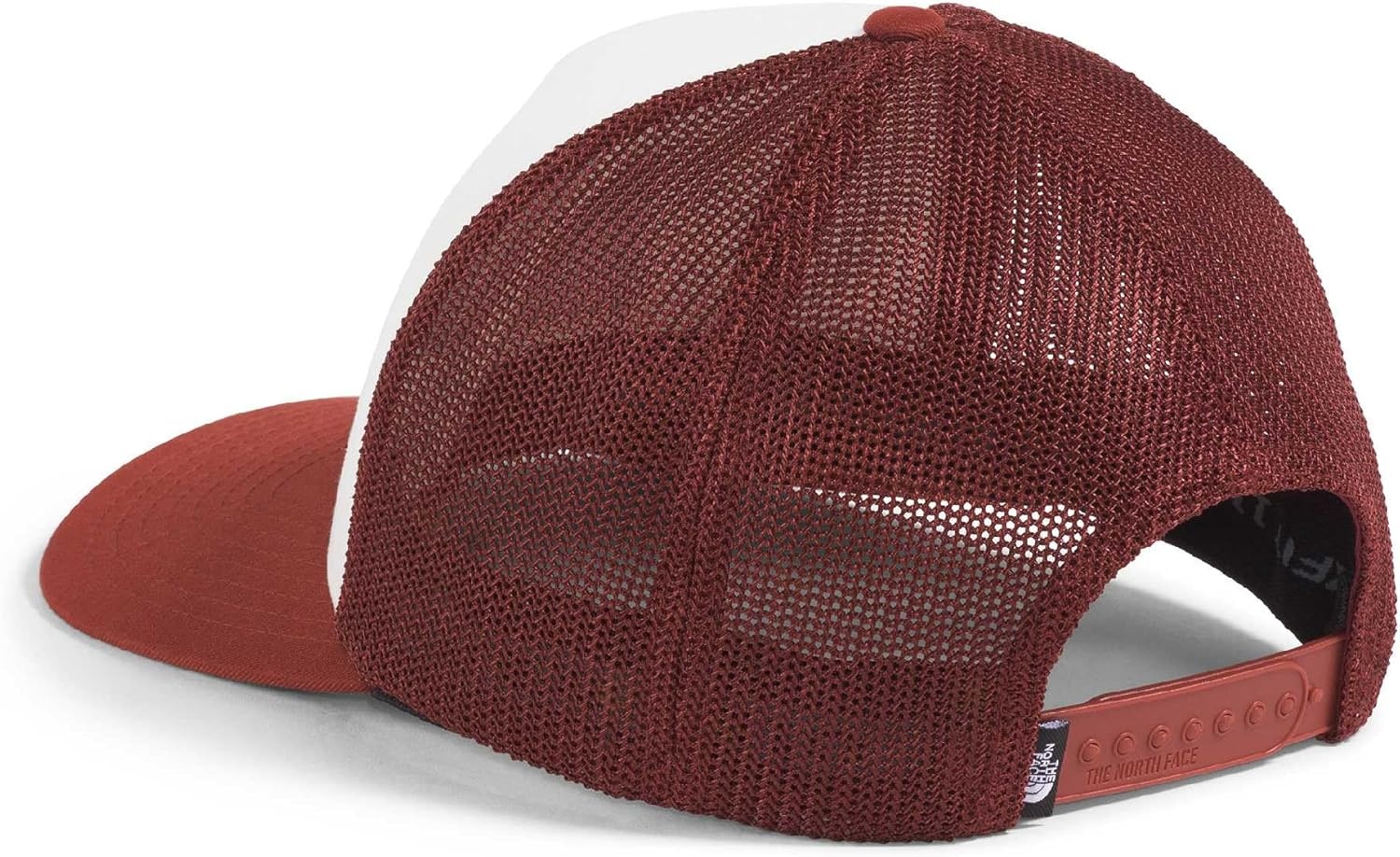 image:imageTHE NORTH FACE Keep It Patched Trucker Deep Fit Snapback Hat for Men amp Women With Breathable Mesh PanelsIron ClayWhite Dune