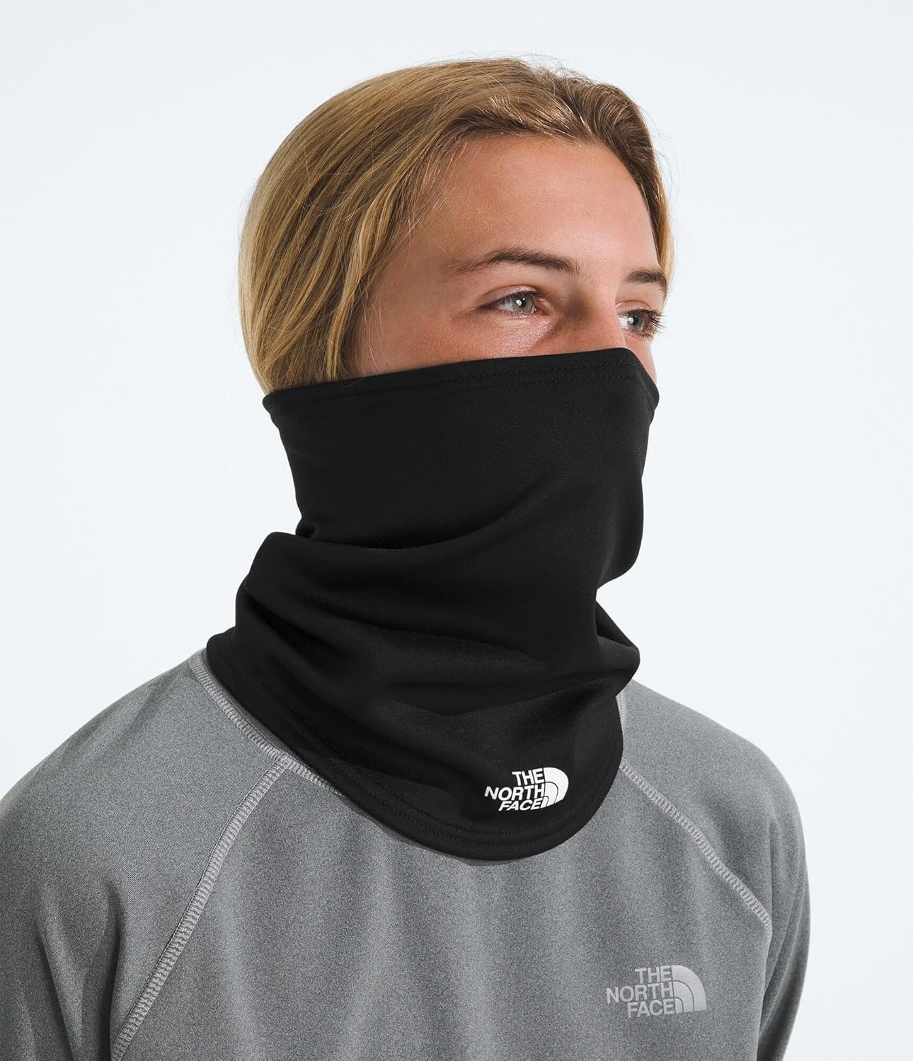 image:imageTHE NORTH FACE Kids Freedom Fleece Gaiter Brushed Fleece Lining Upf 40Tnf Black