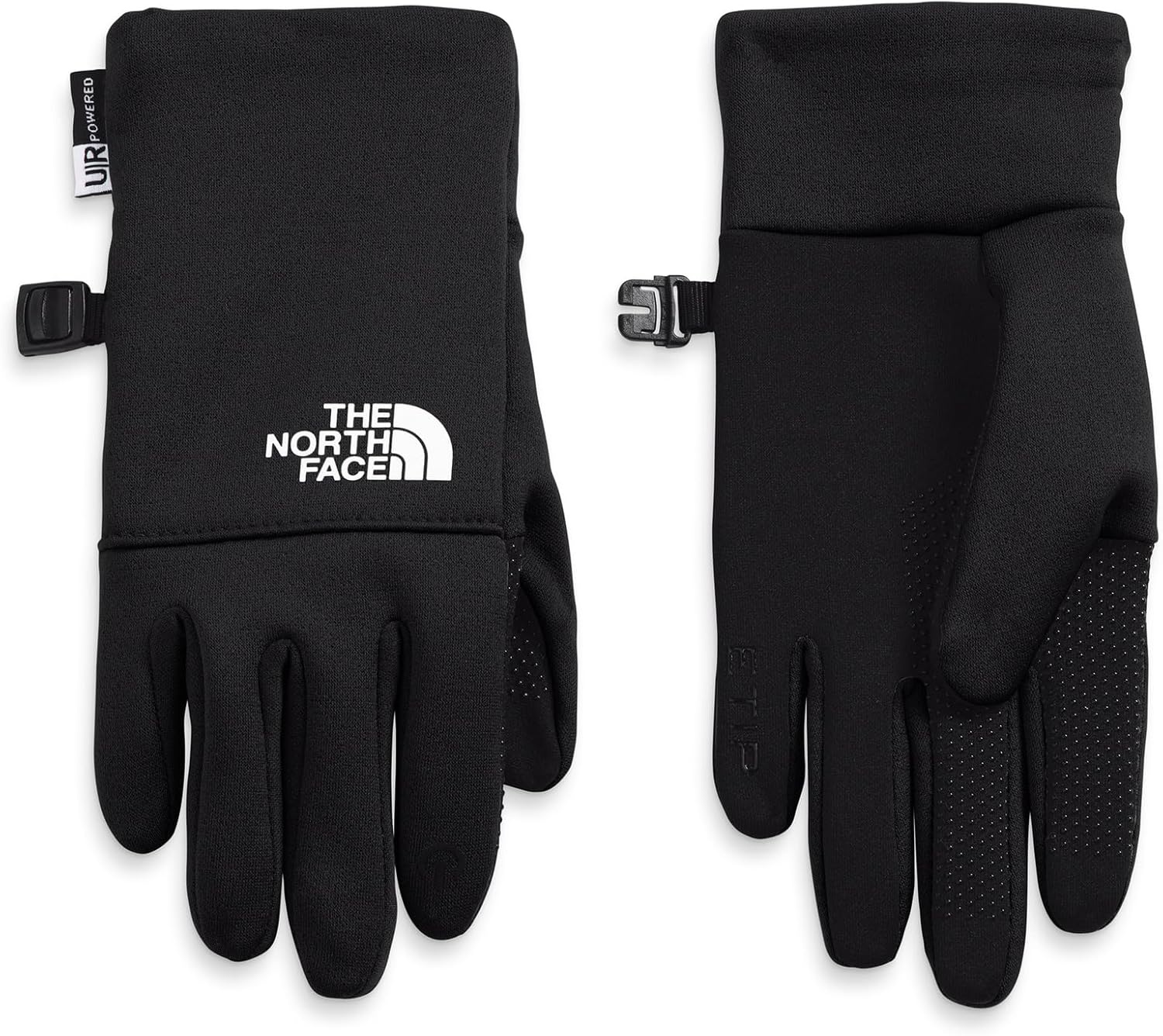 image:imageTHE NORTH FACE Little Kids Recycled Etip Glove Touchscreen Compatible Gripper Dots Stretchy Fleece Lining Pairing ClipTnf Black