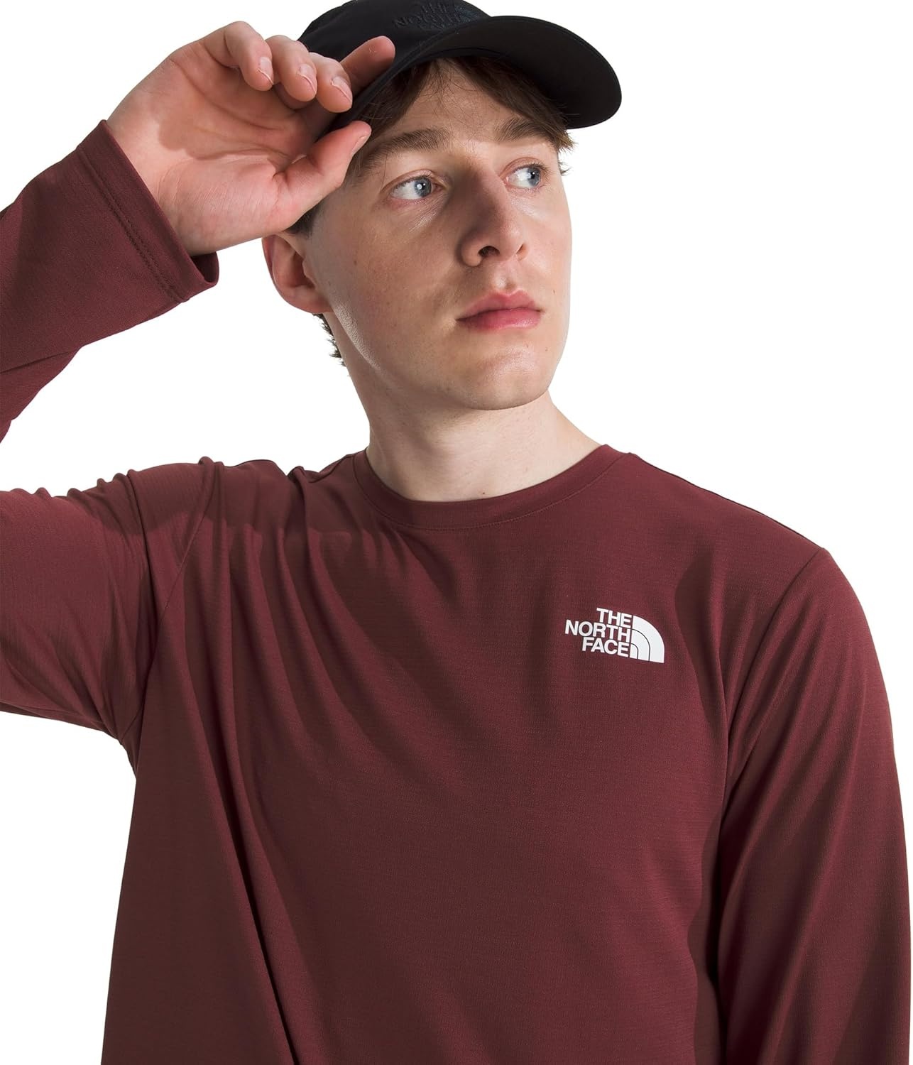 image:imageTHE NORTH FACE Mens 247 Longsleeve Tee Lightweight Athletic Shirt With Moisture Wicking Flashdry TechnologySumac