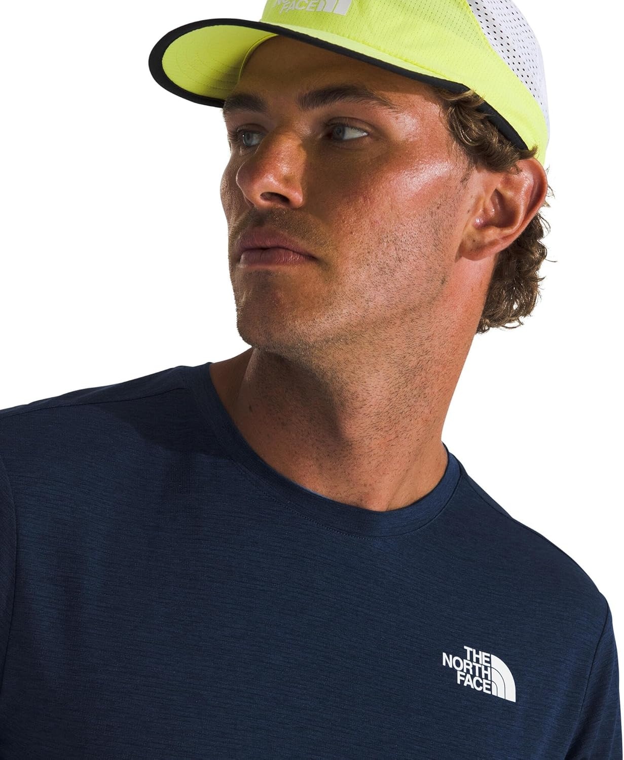 image:imageTHE NORTH FACE Mens 247 Longsleeve Tee Lightweight Athletic Shirt With Moisture Wicking Flashdry TechnologySummit Navy Dark Heather