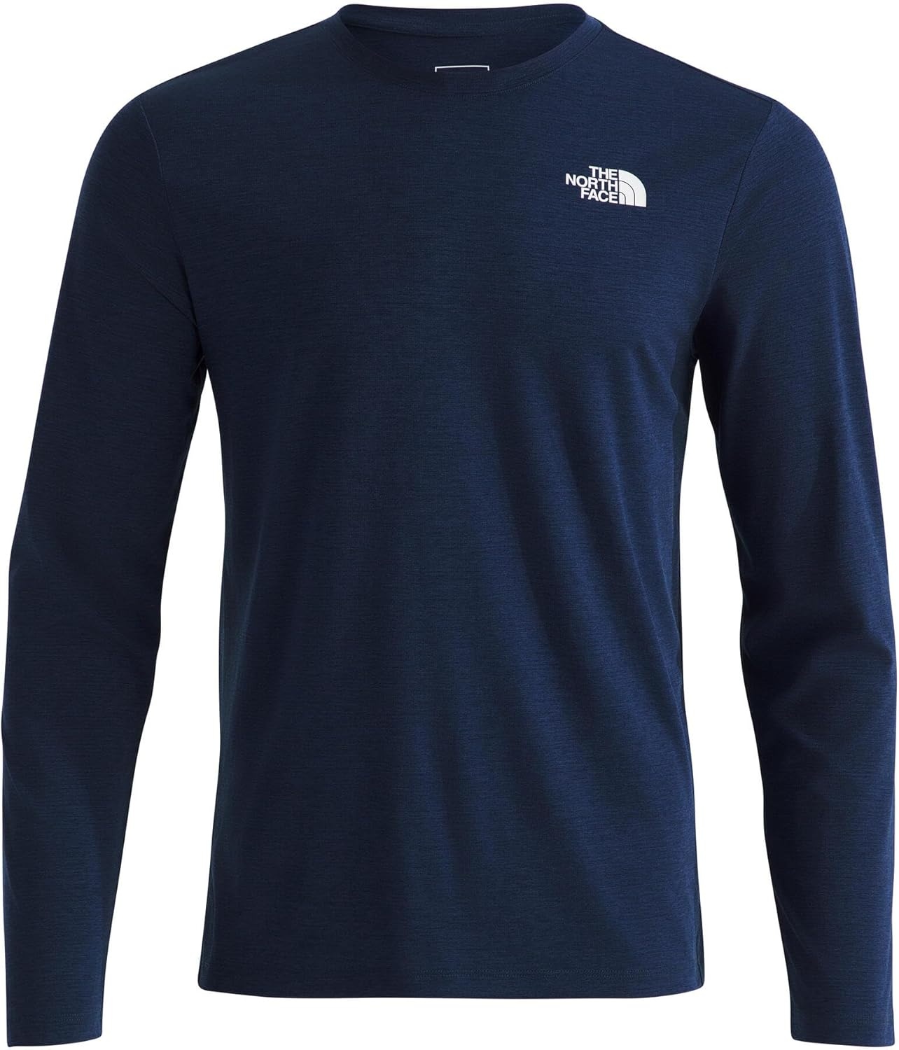 image:imageTHE NORTH FACE Mens 247 Longsleeve Tee Lightweight Athletic Shirt With Moisture Wicking Flashdry TechnologySummit Navy Dark Heather