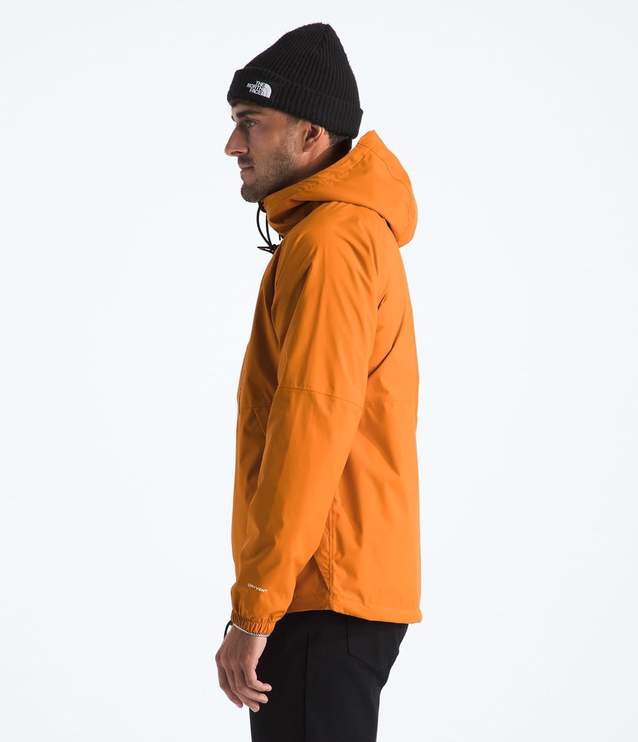 image:imageTHE NORTH FACE Mens Antora Rain Hoodie Windproof amp Waterproof With Adjustable Hood Drawcord HemDust Orange