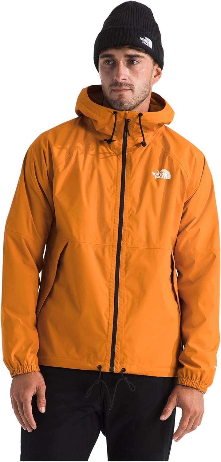 image:imageTHE NORTH FACE Mens Antora Rain Hoodie Windproof amp Waterproof With Adjustable Hood Drawcord HemDust Orange