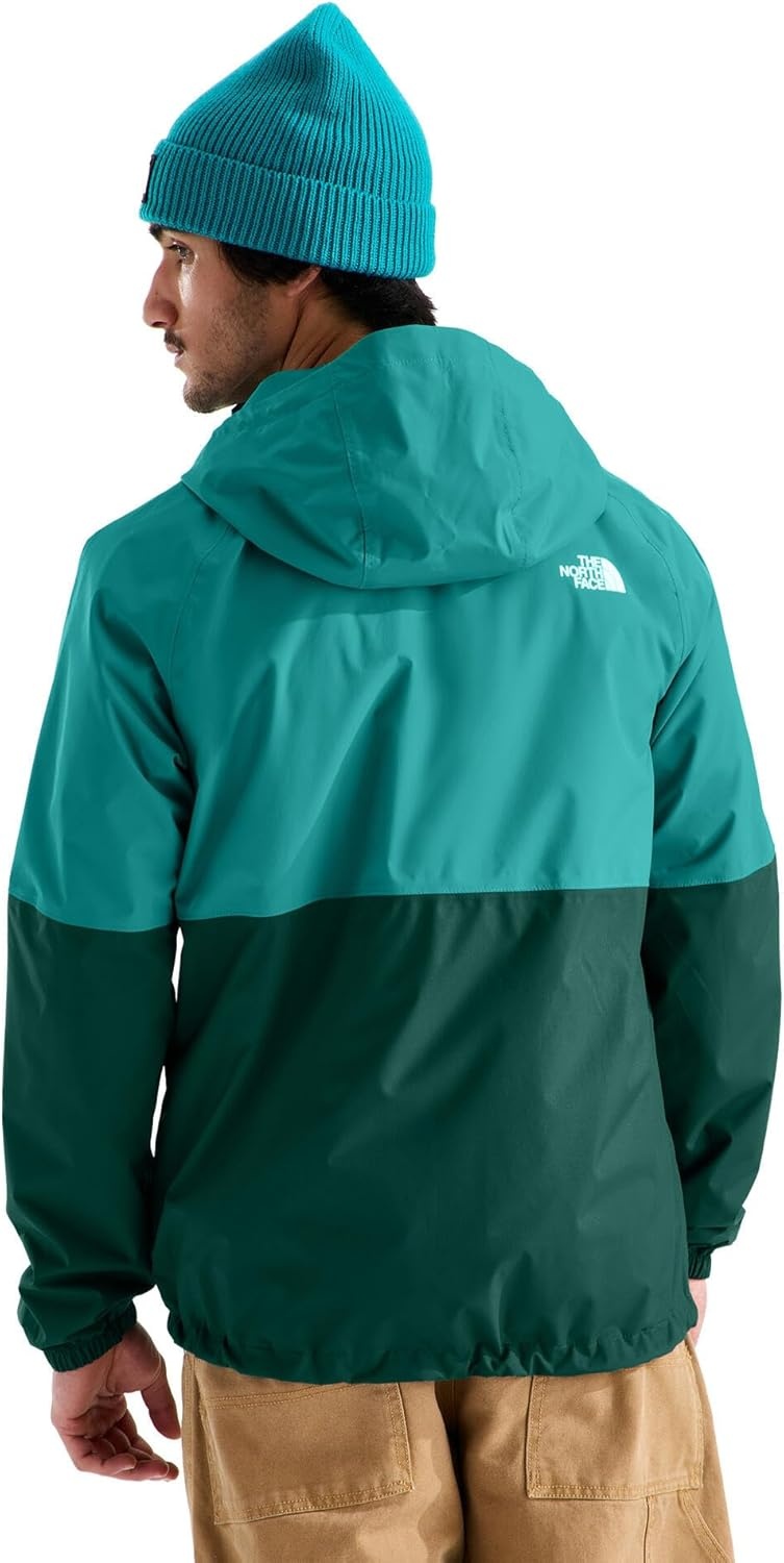 image:imageTHE NORTH FACE Mens Antora Rain Hoodie Windproof amp Waterproof With Adjustable Hood Drawcord HemRestorative TealPacific Teal