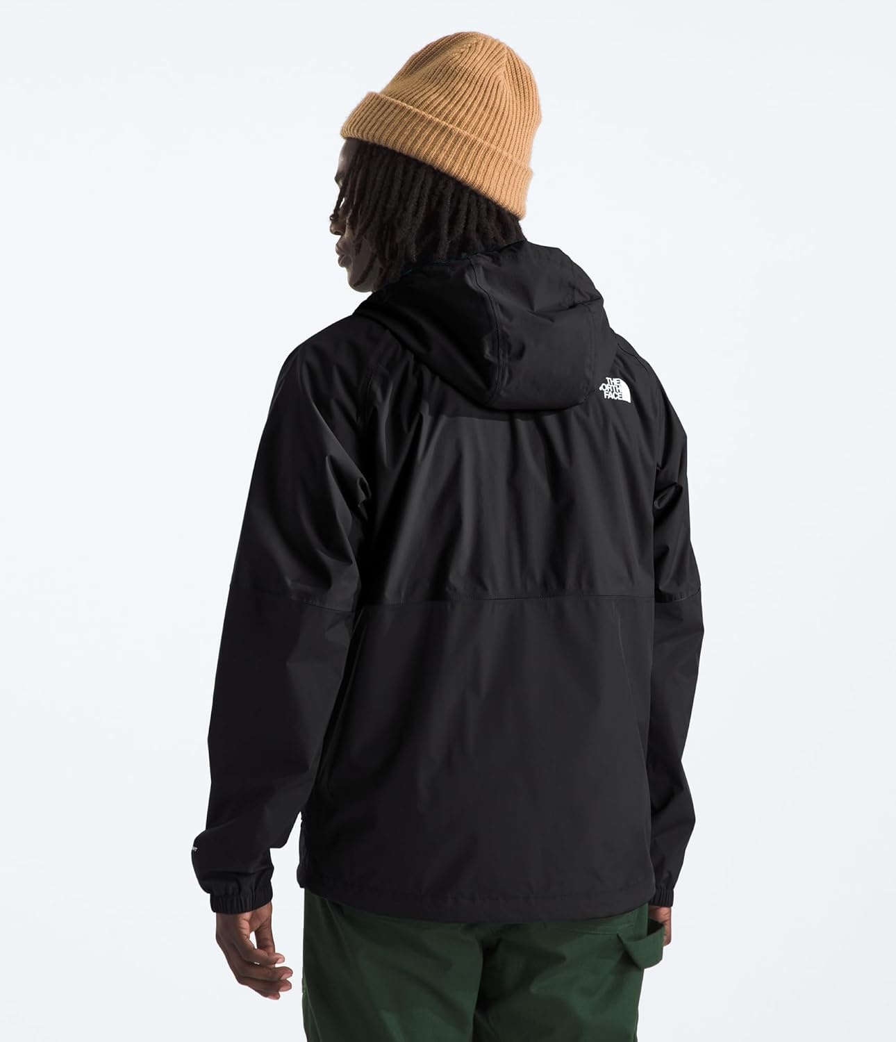 image:imageTHE NORTH FACE Mens Antora Rain Hoodie Windproof amp Waterproof With Adjustable Hood Drawcord HemTnf Blacknpf