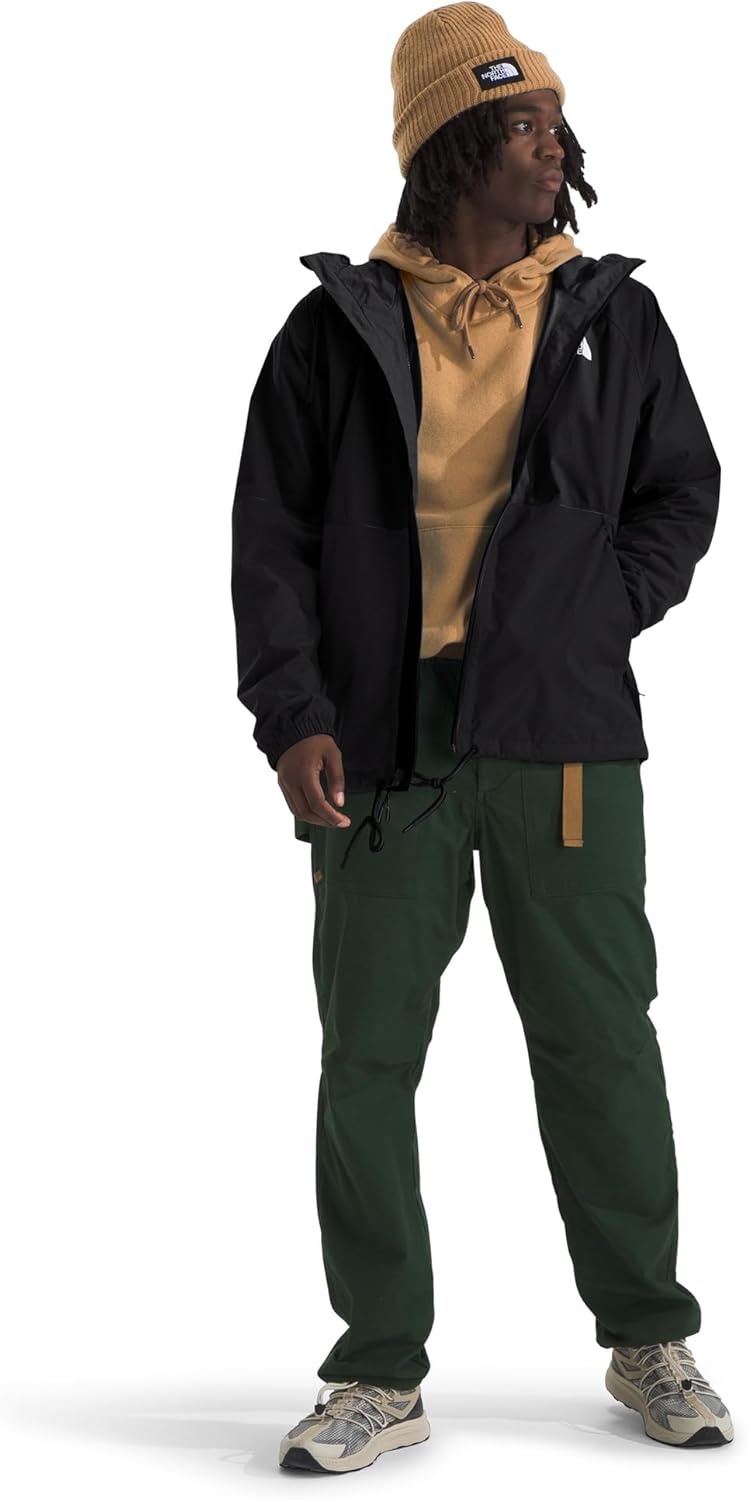 image:imageTHE NORTH FACE Mens Antora Rain Hoodie Windproof amp Waterproof With Adjustable Hood Drawcord HemTnf Blacknpf