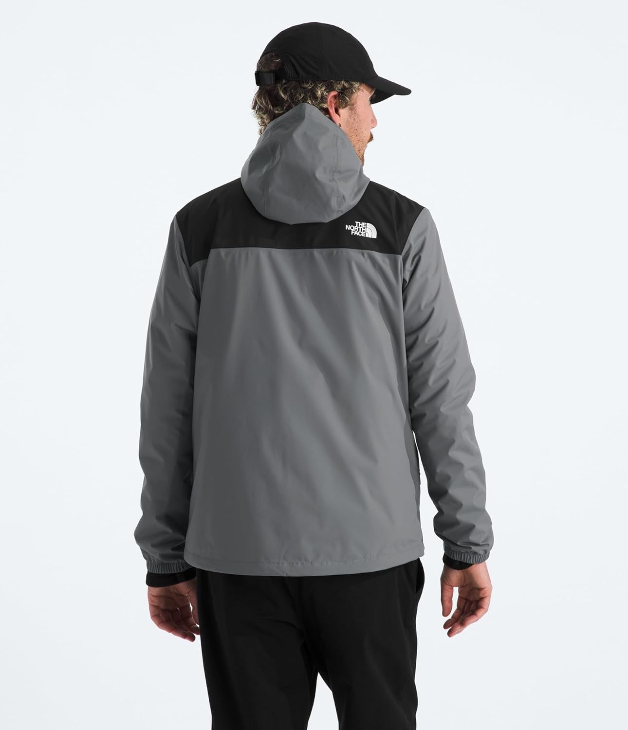 image:imageTHE NORTH FACE Mens Antora Triclimate Jacket Waterproof Shell Warm Inner Fleece Layer Adjustable 3 Piece HoodSmoked PearlTnf Black
