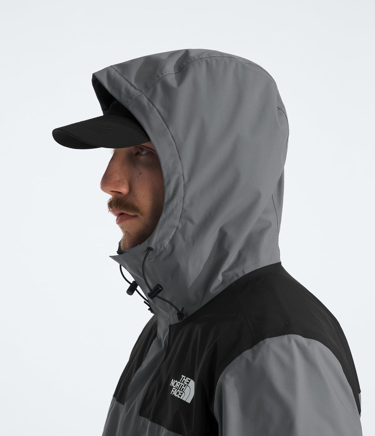 image:imageTHE NORTH FACE Mens Antora Triclimate Jacket Waterproof Shell Warm Inner Fleece Layer Adjustable 3 Piece HoodSmoked PearlTnf Black