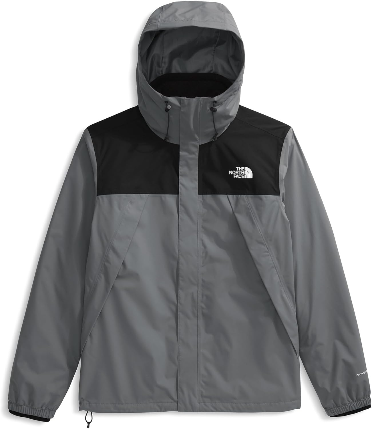 image:imageTHE NORTH FACE Mens Antora Triclimate Jacket Waterproof Shell Warm Inner Fleece Layer Adjustable 3 Piece HoodSmoked PearlTnf Black