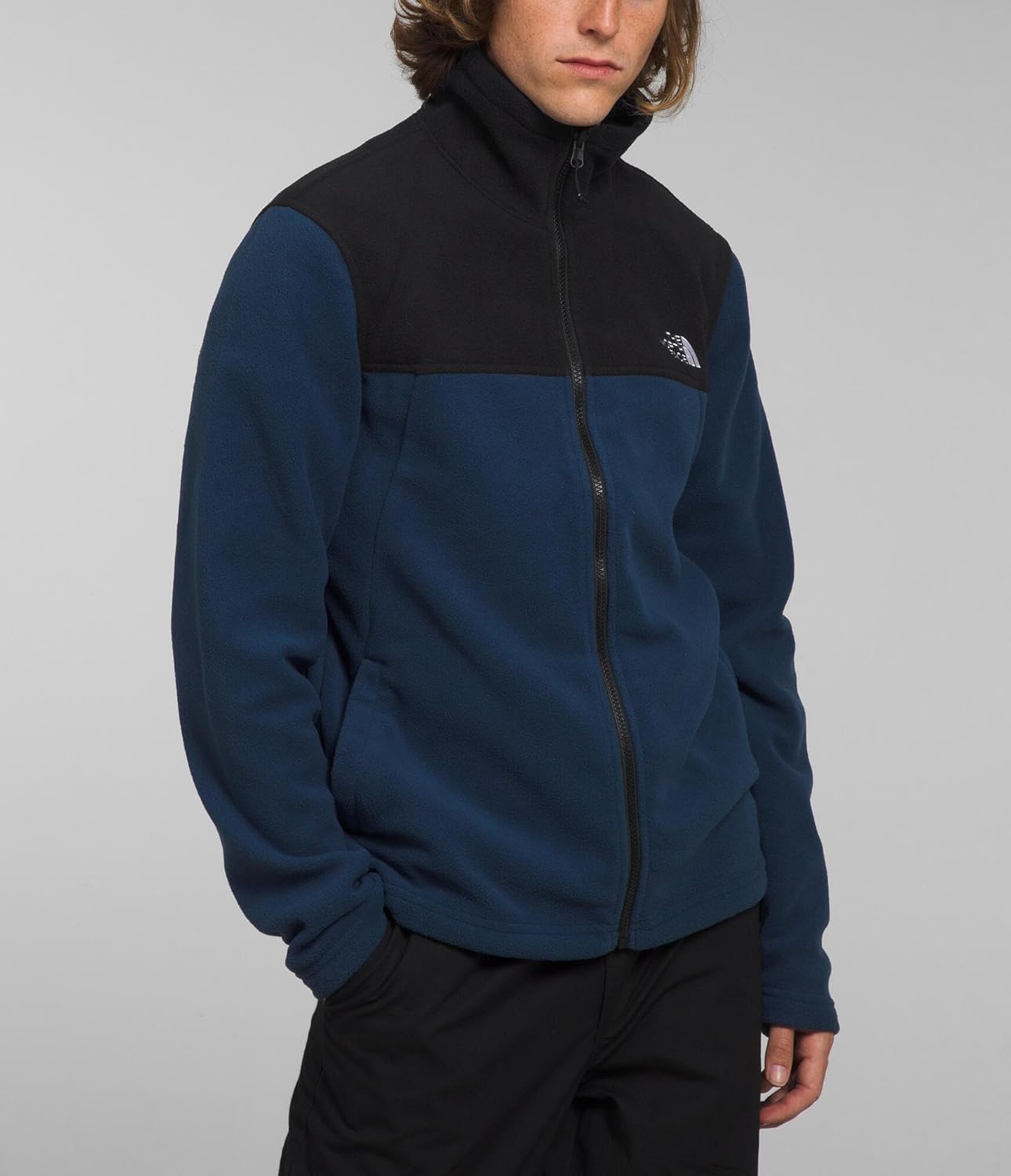 image:imageTHE NORTH FACE Mens Antora Triclimate Jacket Waterproof Shell Warm Inner Fleece Layer Adjustable 3 Piece HoodSummit NavyTnf Black