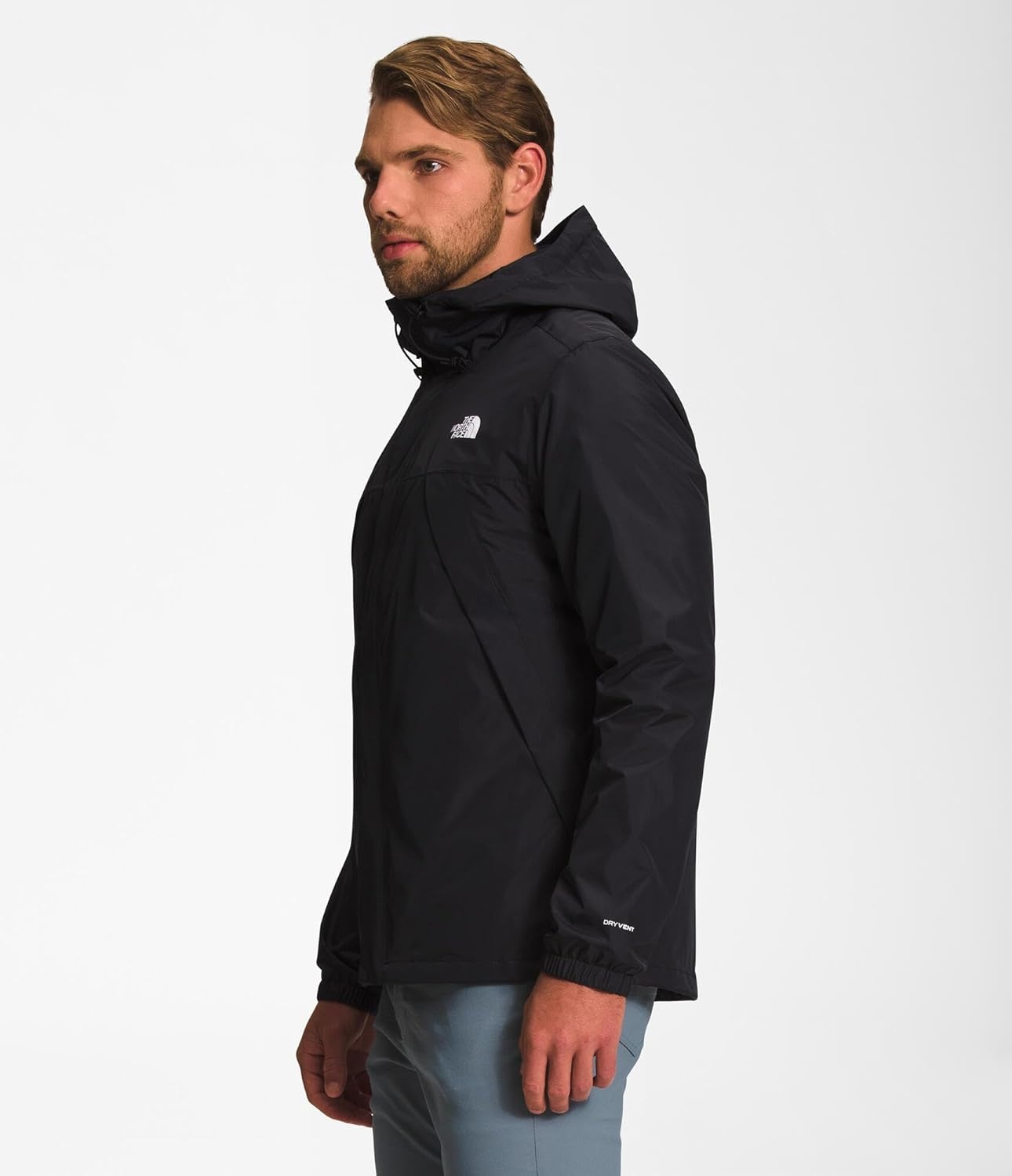 image:imageTHE NORTH FACE Mens Antora Triclimate Jacket Waterproof Shell Warm Inner Fleece Layer Adjustable 3 Piece HoodTnf BlackVanadis Grey
