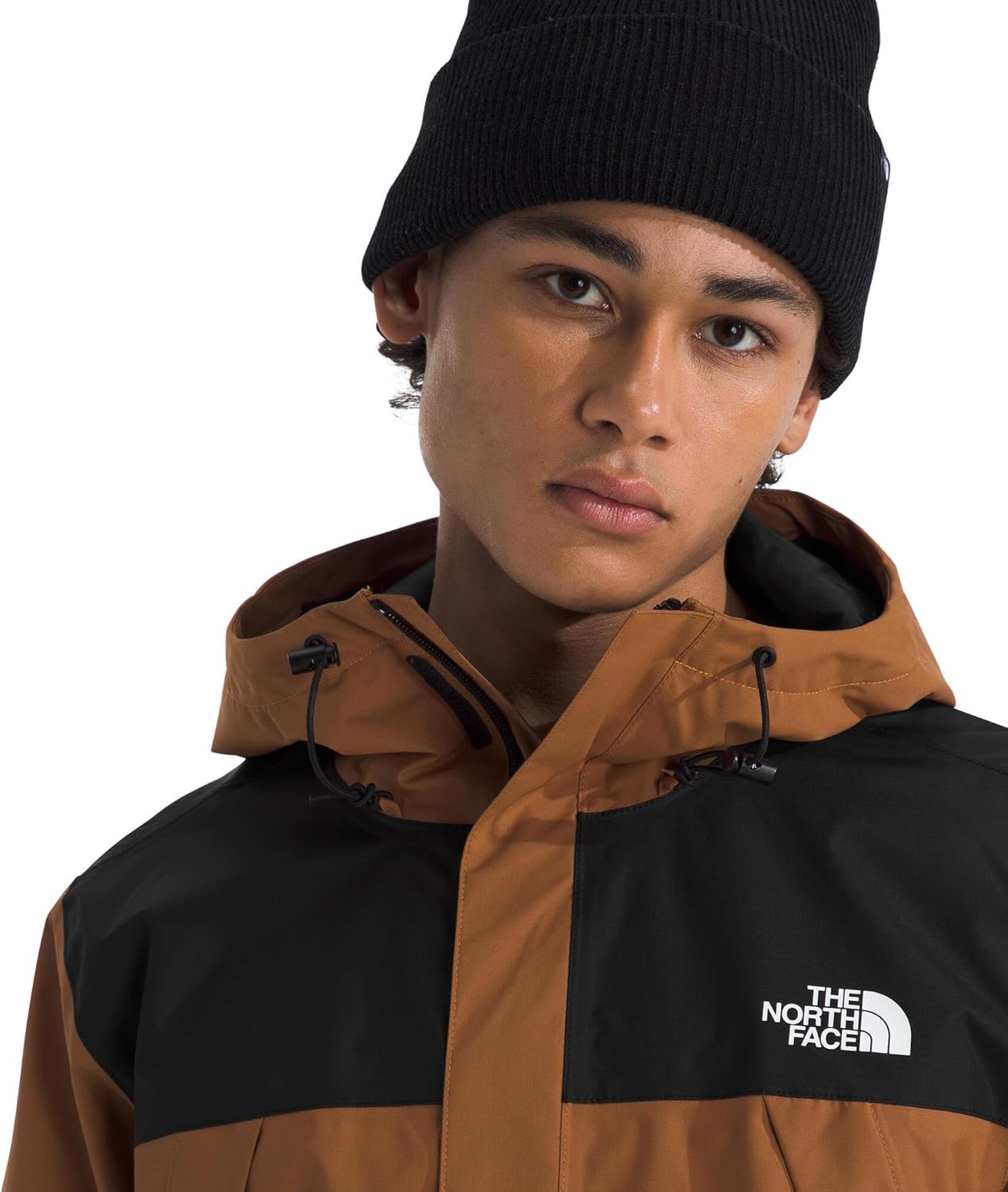 image:imageTHE NORTH FACE Mens Antora Waterproof Jacket Standard and Big SizeBurnt UmberTnf Black
