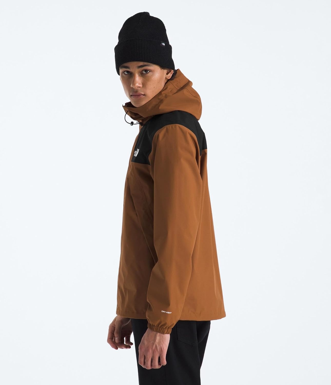 image:imageTHE NORTH FACE Mens Antora Waterproof Jacket Standard and Big SizeBurnt UmberTnf Black