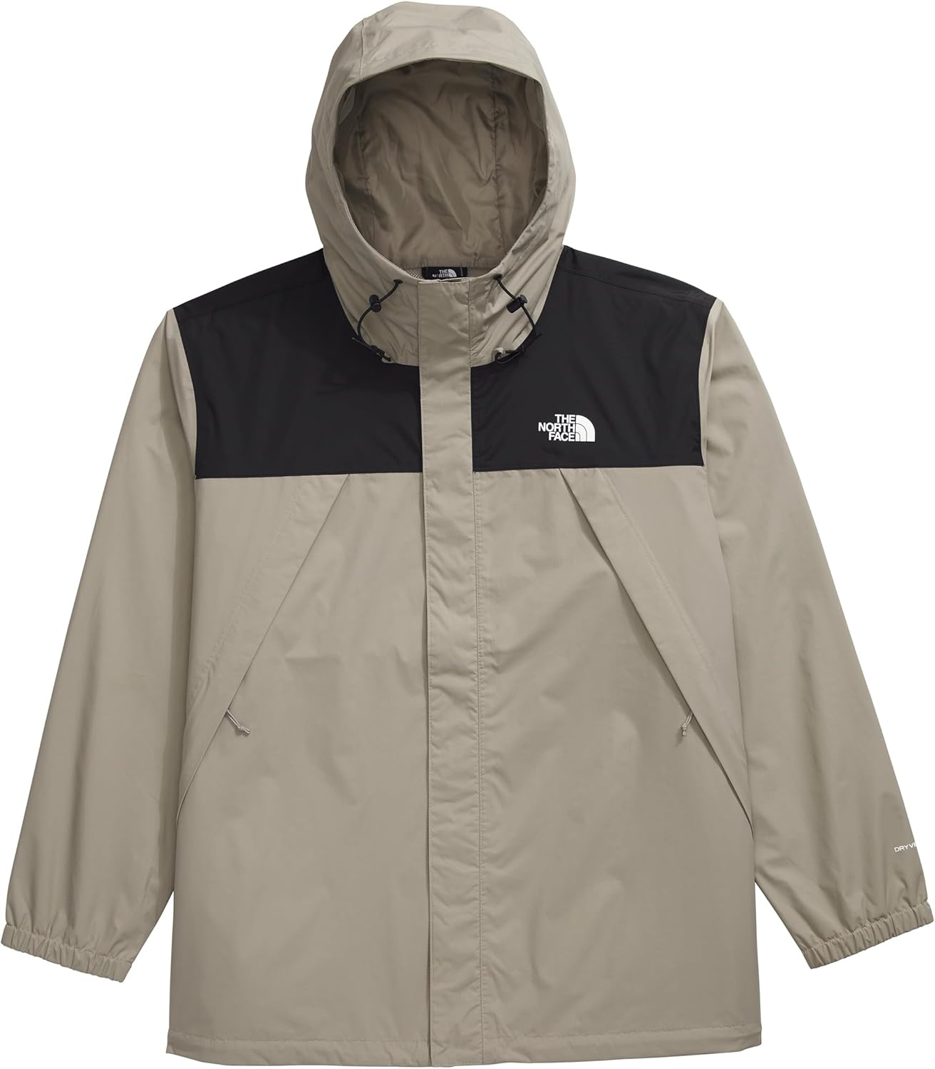image:imageTHE NORTH FACE Mens Antora Waterproof Jacket Standard and Big SizeClay GreyTnf Black