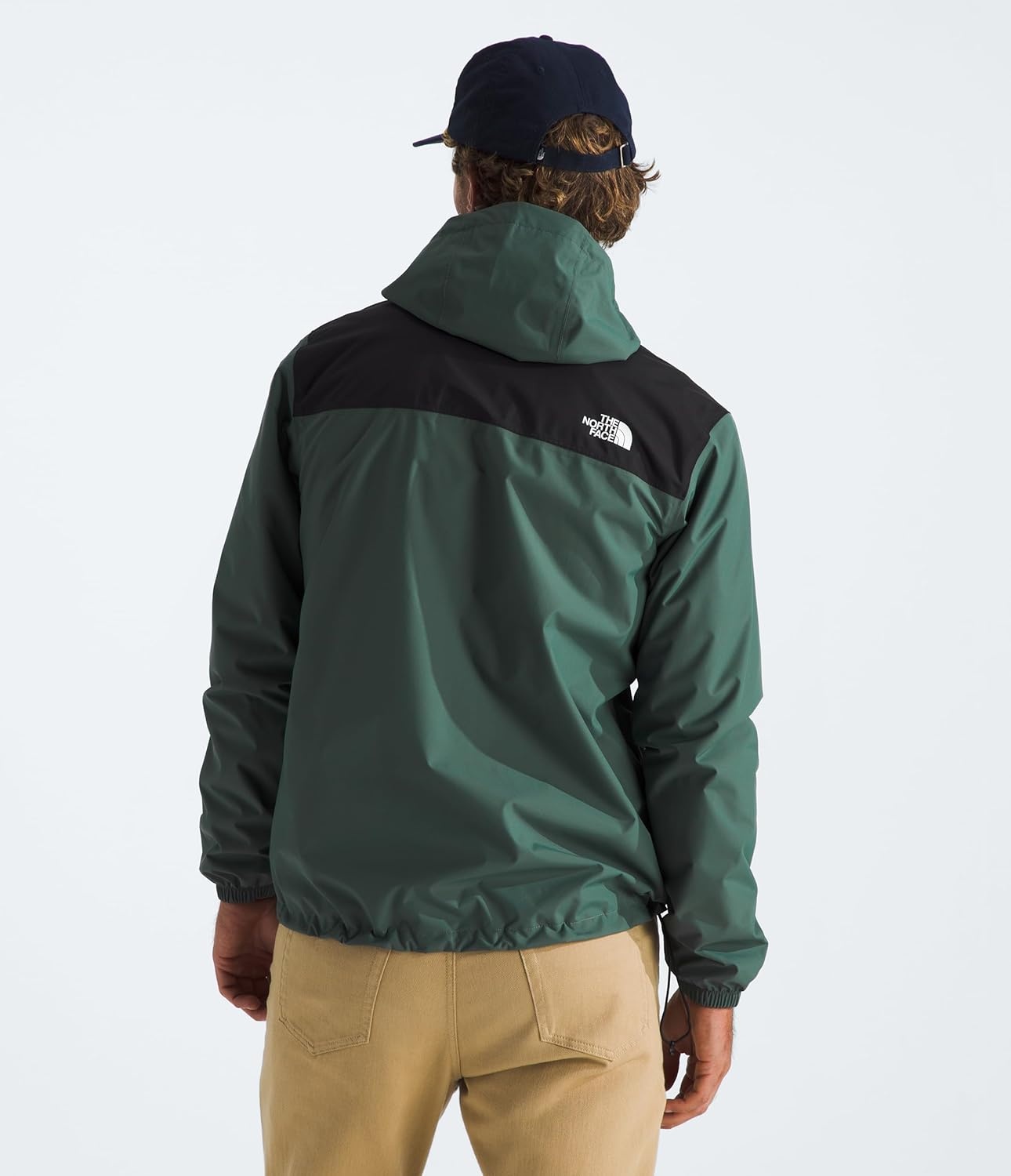 image:imageTHE NORTH FACE Mens Antora Waterproof Jacket Standard and Big SizeDuck GreenTnf Black