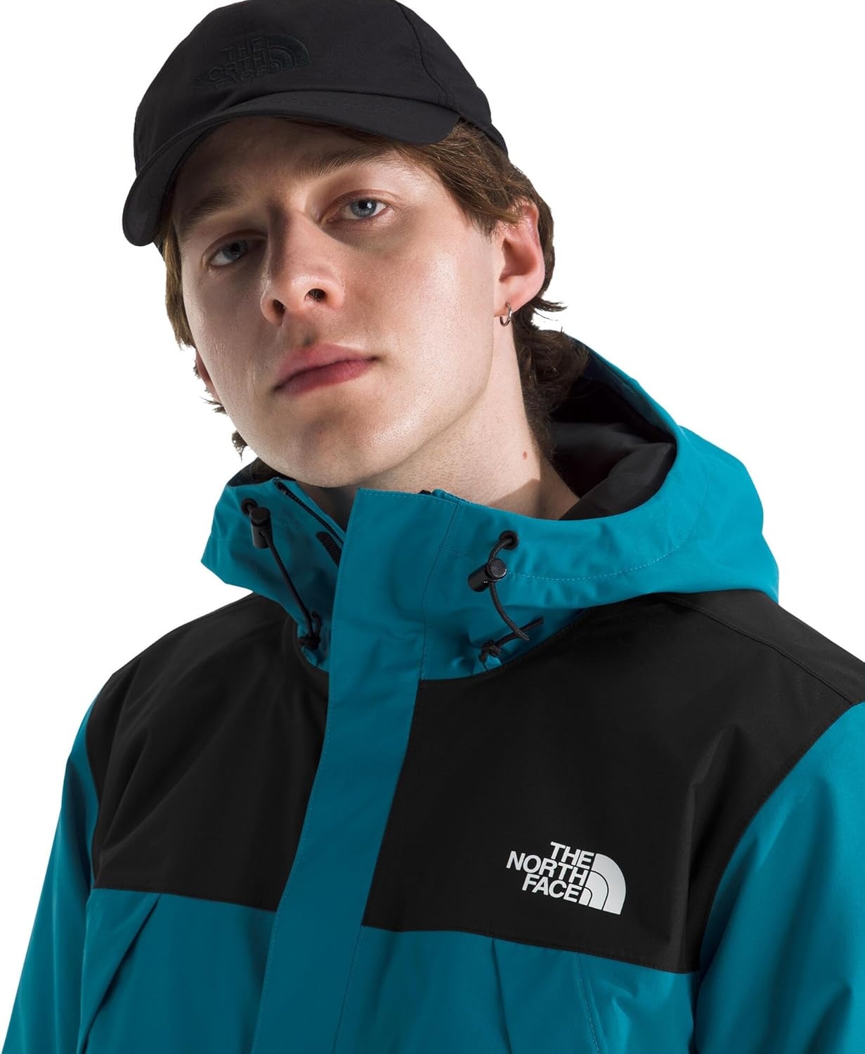 image:imageTHE NORTH FACE Mens Antora Waterproof Jacket Standard and Big SizeDusk BlueTnf Black
